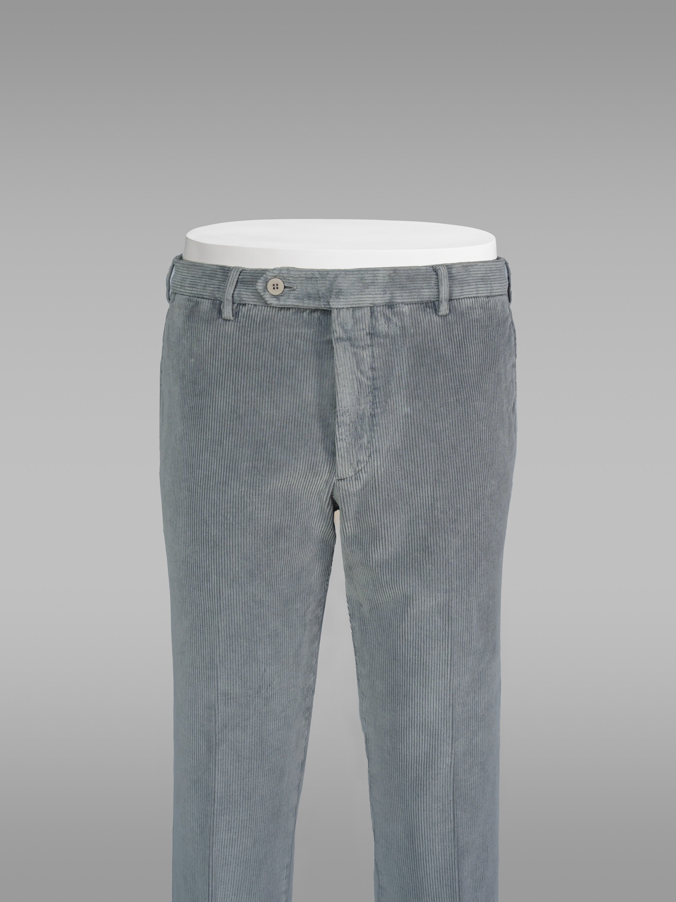 Light grey corduroy sport trousers